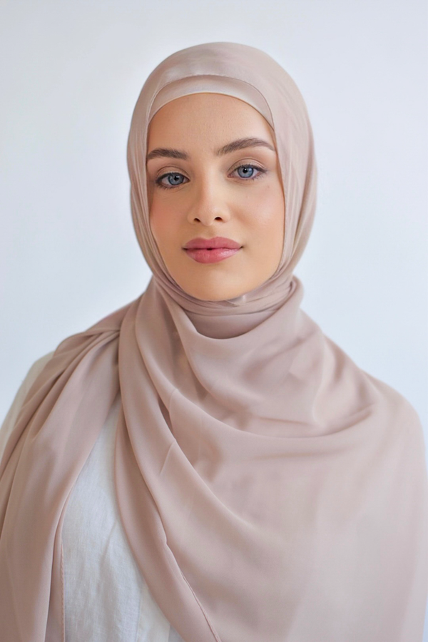 Chiffon Rectangle Hijab - 97 Nude