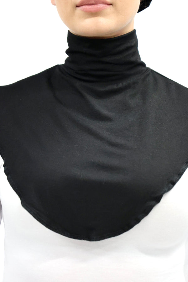 Jersey Neck Cover - Black
