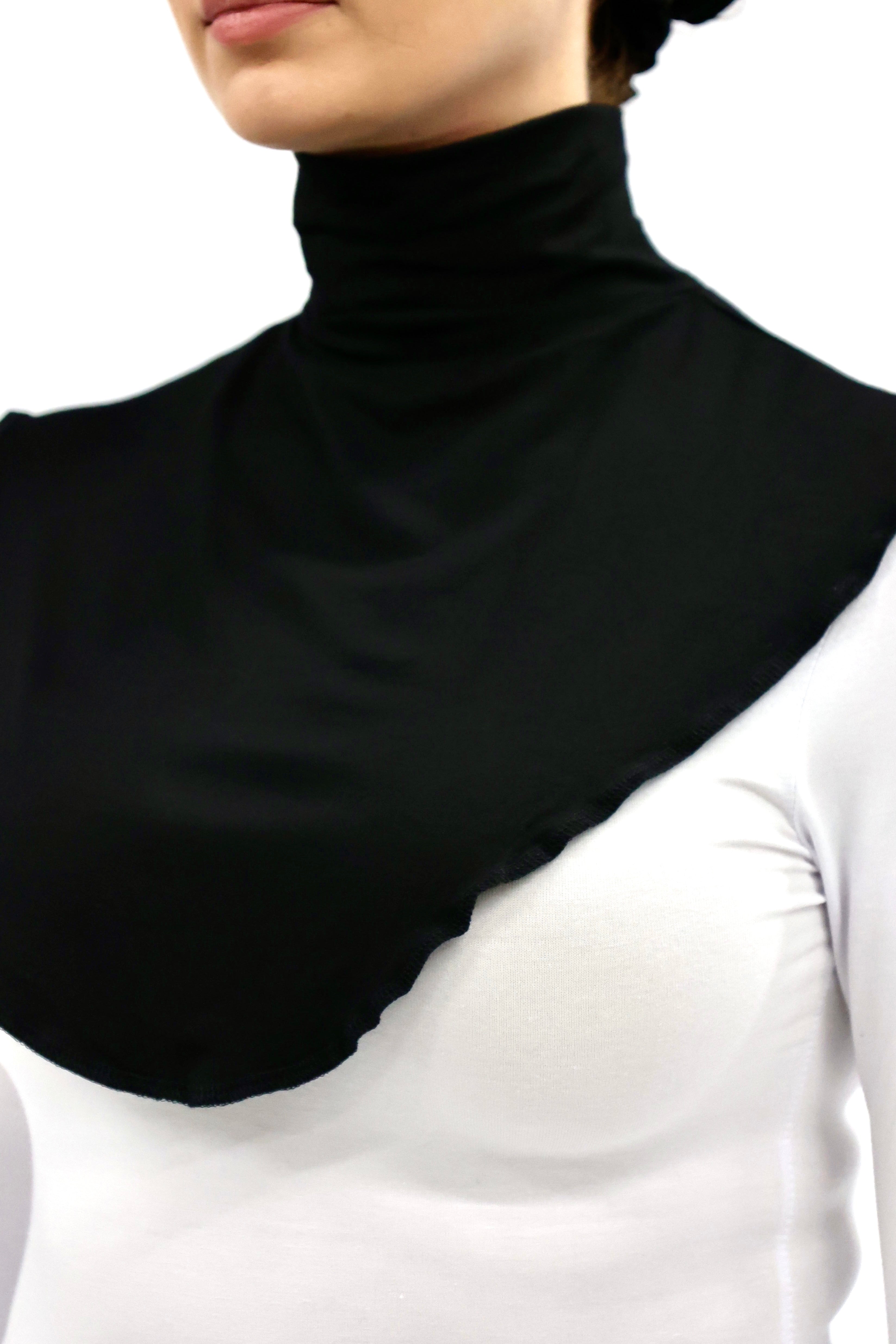 Jersey Neck Cover - Black