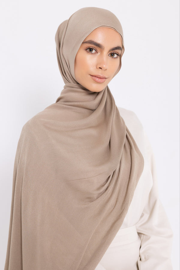 Premium Viscose Hijab - Indigo Ink