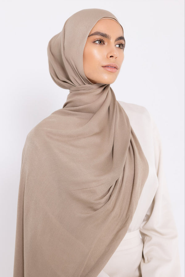 Premium Viscose Hijab - Indigo Ink