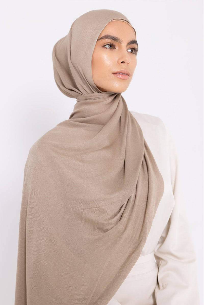 Premium Viscose Hijab - Indigo Ink