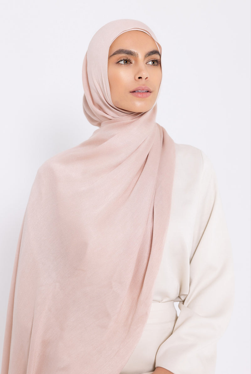 Premium Viscose Hijab - Misty Rose