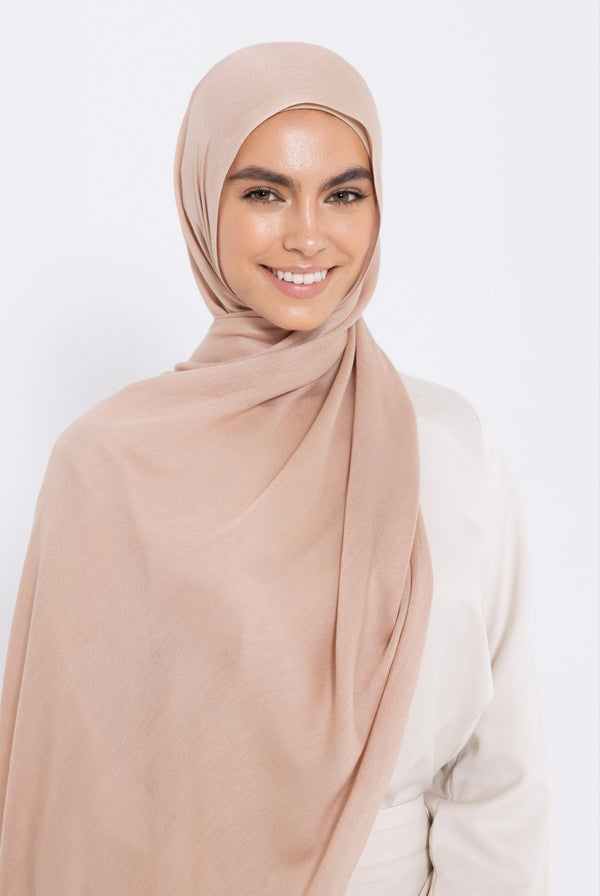Premium Viscose Hijab - Rose Dust