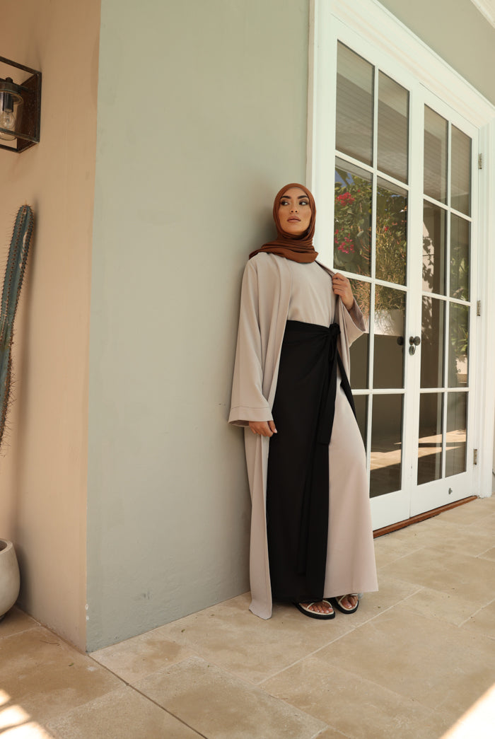 Maxi Chiffon Sarong - Black