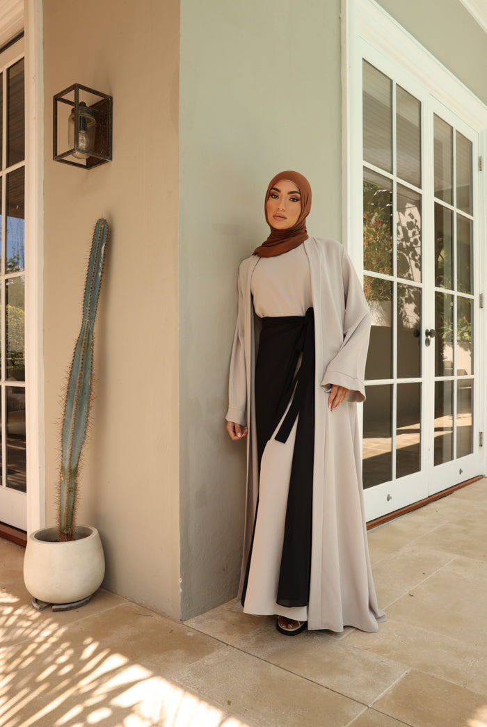 Maxi Chiffon Sarong - Black