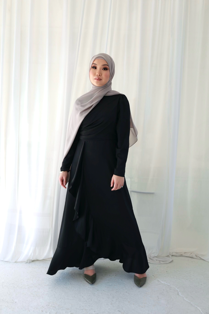 Chiffon Rectangle Hijab - 175 Light Taupe