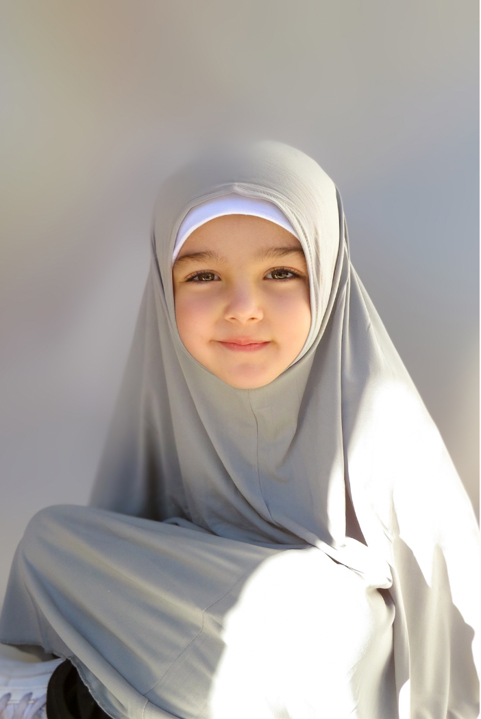 Girls Jilbab - Frost Gray