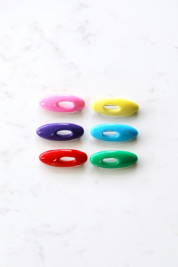 Safety Pins Holes - Coloured