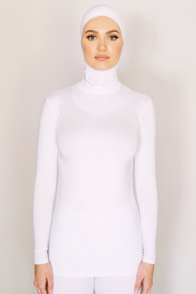 Luxe Basic Top - Snow