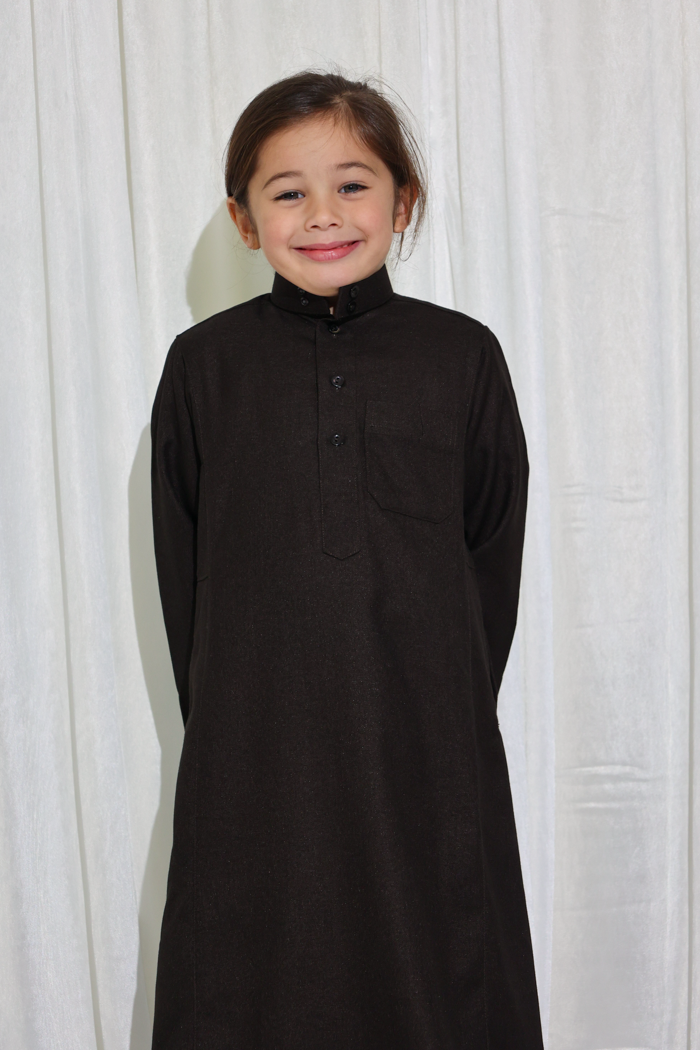 Boys Daffah Thobe - 16 Chocolate