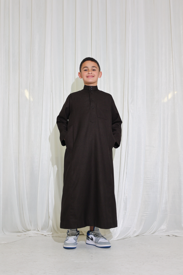 Youth Daffah Thobe - 16 Chocolate