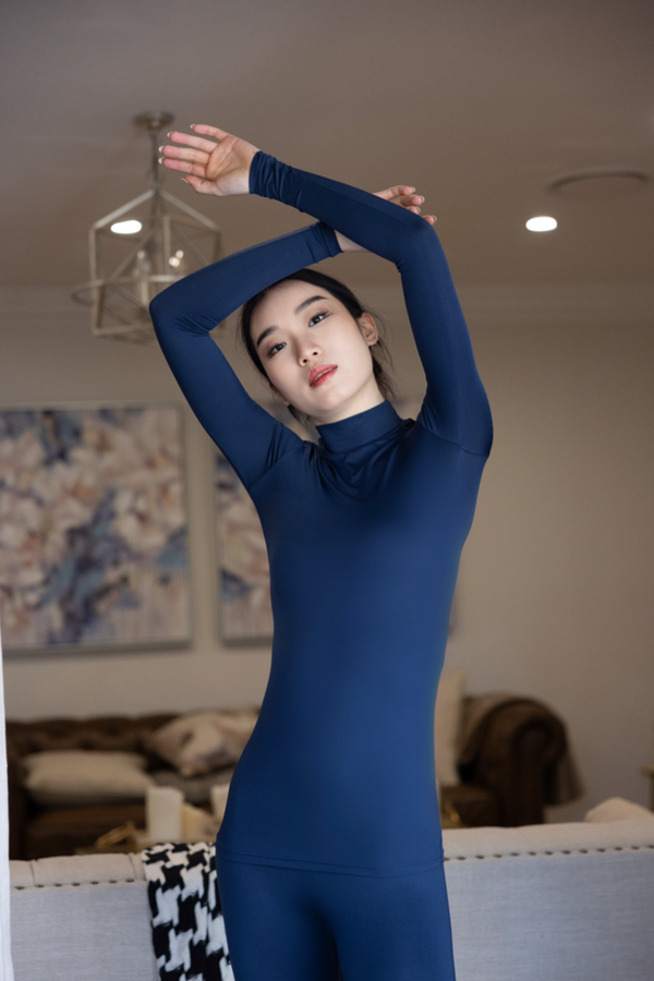 Luxe Basic Leggings - Navy