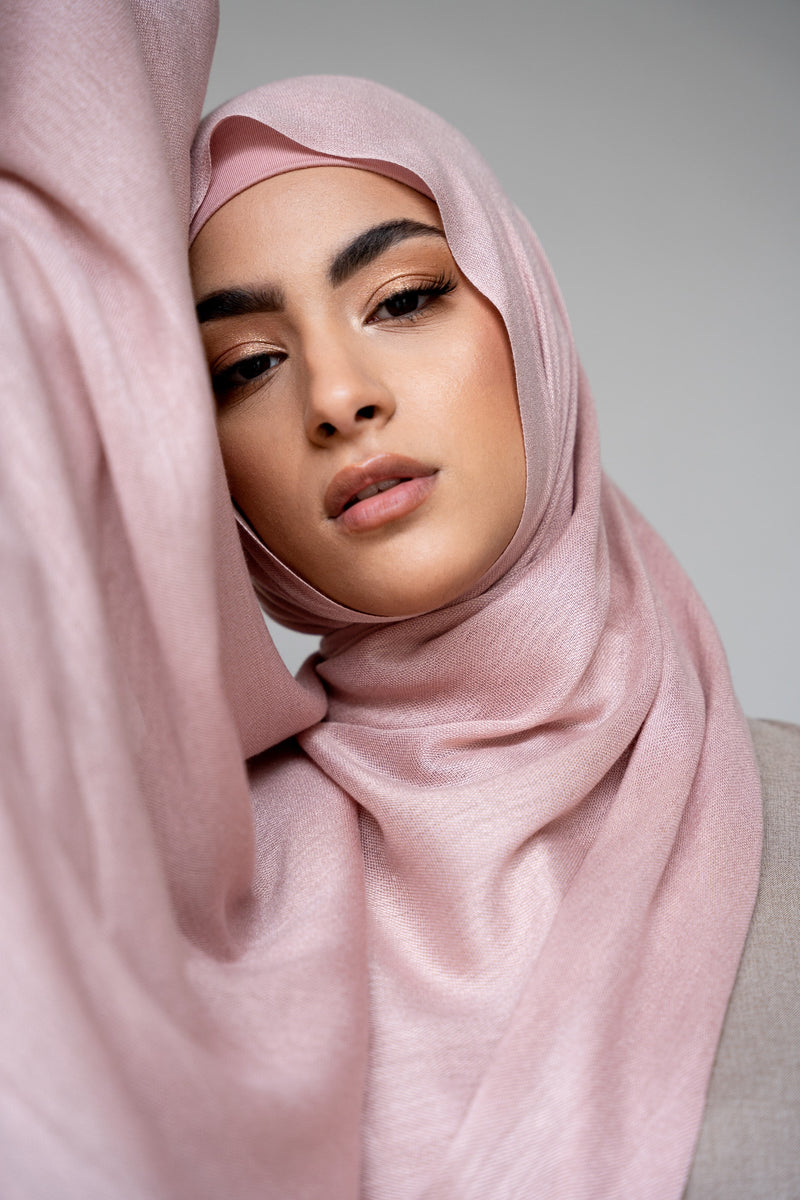Premium Viscose Hijab - Abode Rose