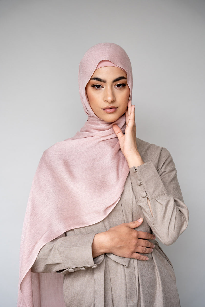 Premium Viscose Hijab - Abode Rose